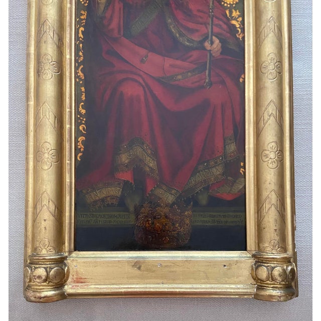 After Van Eyck, God the Father, 1800s, Chromolithography, Framed For Sale - Image 3 of 10