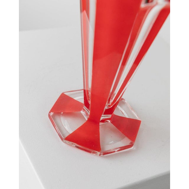 Large Vintage Murano Glass Vase, 1970s For Sale - Image 3 of 11