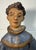 Large 1600's Antique Hand Carved Polychromed Santos St. Francis Sculpture Statue For Sale - Image 4 of 16
