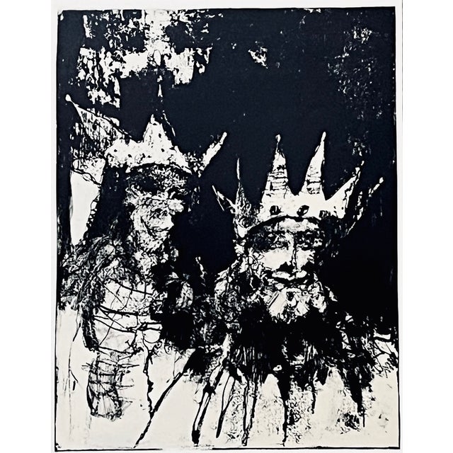 Artist: Jean Jansem Country: France/ USA Title: Galigula 1 Medium: Original Lithograph Marks: Not signed, not numbered...