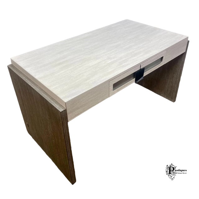 Early 21st Century Contemporary Bernhardt Foundations Transitional Style Writing Desk For Sale - Image 5 of 10