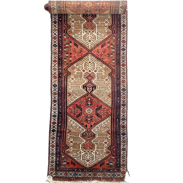 **All of our Antique rugs and Vintage rugs have been cleaned and are ready to use!** Enjoy! Name: LONG CAMEL HAIR Runner -...