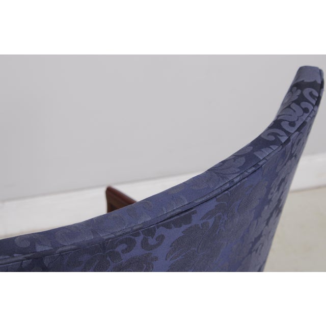 Hickory Chair Federal Style High Back Lolling Chair For Sale - Image 14 of 18
