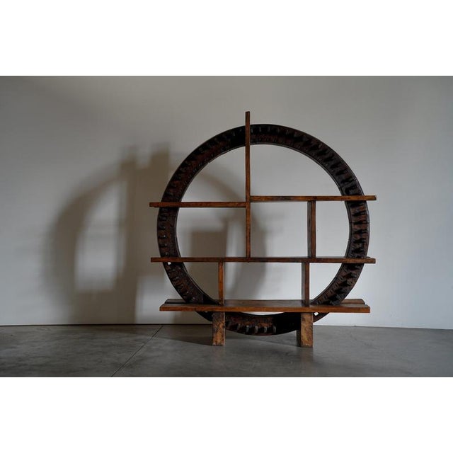 Round cabinet The cabinet is in a good condition with traces of usage normal to it’s age.