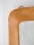 Brown Scandinavian Organic Shaped Teak, Leather & Brass Wall Mirror, 1960s For Sale - Image 8 of 18