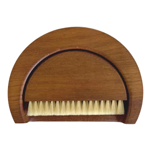 1950s Kay Bojesen Teak Crumb Brush and Tray (Silent Butler)