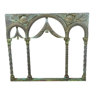 19 Century Brass and Bronze Architectural Element For Sale