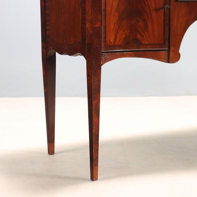 Brown Vintage Mahogany Feather Sideboard For Sale - Image 8 of 12
