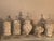 Vintage Large Glass Jars With Sea Shells For Sale - Image 11 of 12
