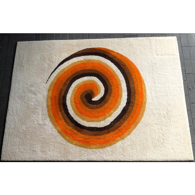 Mid-Century Modern Large Wool Rug by Kinast, 1970s For Sale - Image 3 of 18