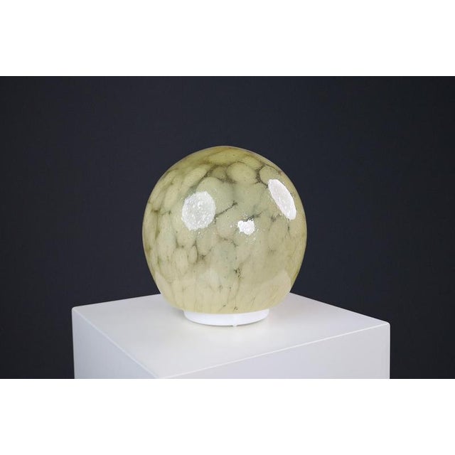 1970s Mid-Century Murano Glass Table Lamp, Italy, 1970s For Sale - Image 5 of 9