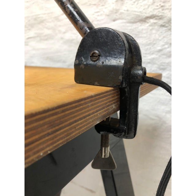 Clamp Table Lamp attributed to Marianne Brandt for Kandem, 1930s For Sale - Image 6 of 10