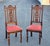 Set 4 Mid 20th C. Jacobean Style Carved and Barley Twist Oak Upholstered Chairs For Sale In Washington DC - Image 6 of 13
