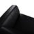 322 3-Seater Sofa in Black Leather from Rolf Benz For Sale - Image 5 of 14