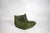 Togo Lounge Chair and Pouf in Heritage Wave Fabric by Michel Ducaroy for Ligne Roset, 1973, Set of 2 For Sale - Image 9 of 17