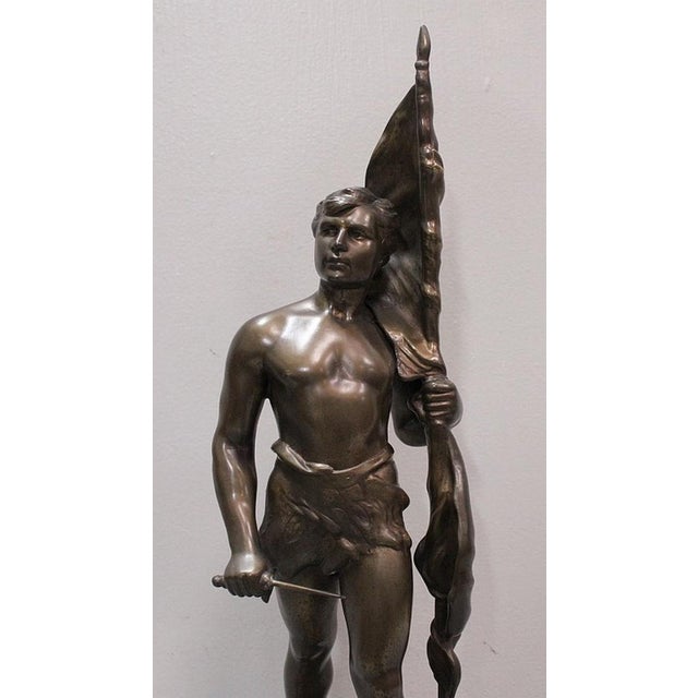 Allegory of the Fatherland, 19th Century, Bronze For Sale - Image 4 of 18