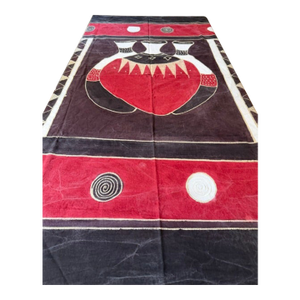 VTG Africa Decorative Panno Cotton Canvas Hand Printed