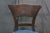 Baker Furniture Company Baker Furniture Biedermeier Directoire Style Mahogany & Blue Velvet Side Chair For Sale - Image 4 of 18