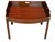 Traditional 1970s Kittinger Williamsburg-Style Mahogany Tray-Top Table For Sale - Image 3 of 11