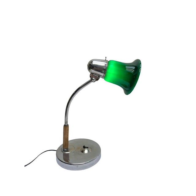 1940s Art Deco Desk Lamp from Adem, 1940s For Sale - Image 5 of 15