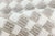 Modern Custom Swedish Style Gray and White Hand-Knotted Wool Runner by Doris Leslie Blau. Size: 1'10" × 7'0" (55 × 213...