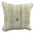 Vintage Turkish White Handmade Organic Pillow For Sale