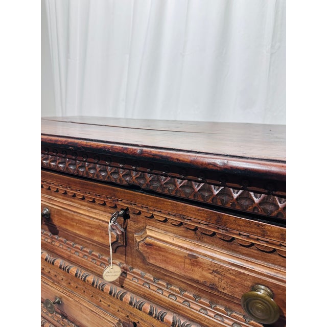 Antique Italian Dresser/Chest of Drawers C 1700s For Sale In Raleigh - Image 6 of 7