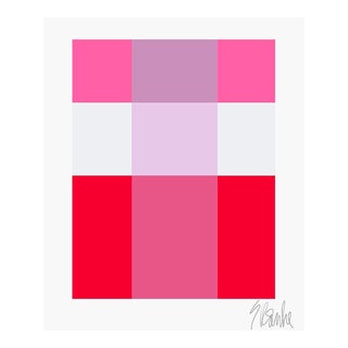 Lavender Through Pink Over Red Fine Art Print 16" X 20" by Liz Roache For Sale