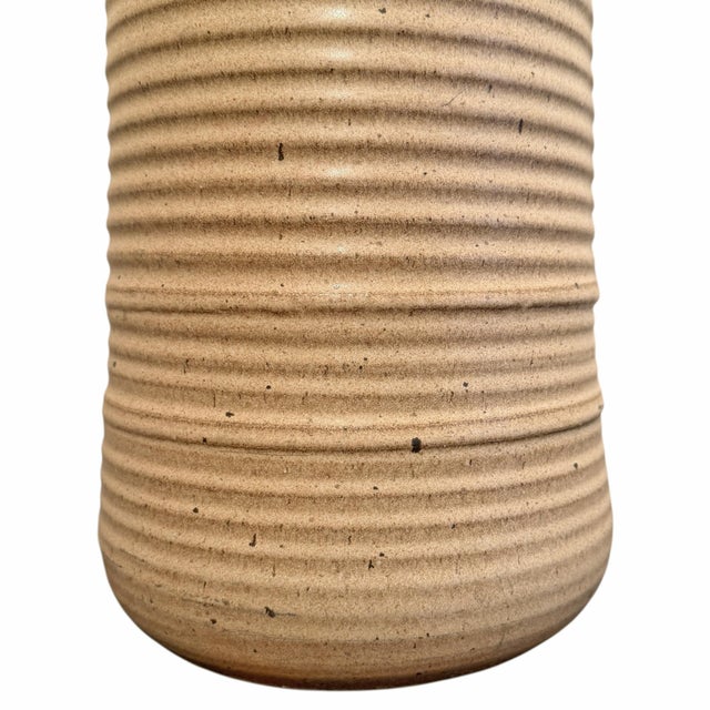 Monumental American Studio Pottery Table Lamp For Sale - Image 11 of 13