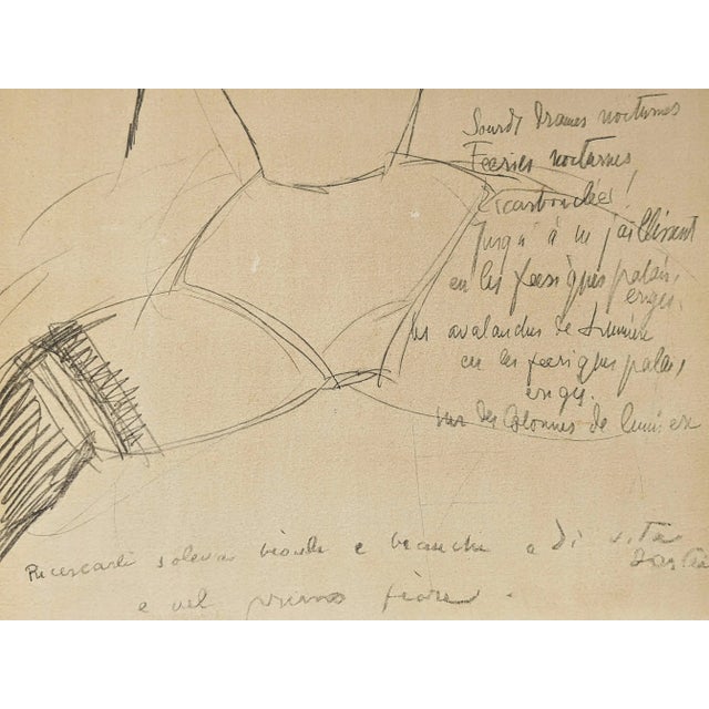 Amedeo MODIGLIANI (1884-1920) - The acrobat Lithograph from a drawing of the artist On Arches vellum 48 x 36 cm (c. 19 x...