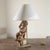Wooden Angel Cherub Lamp For Sale - Image 6 of 8