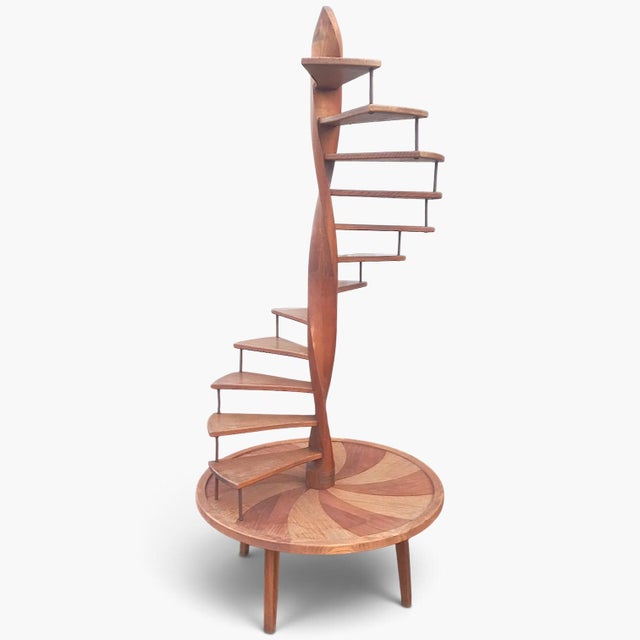 Decorative Spiral Staircase, 1950s For Sale - Image 11 of 11