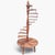 Decorative Spiral Staircase, 1950s For Sale - Image 11 of 11