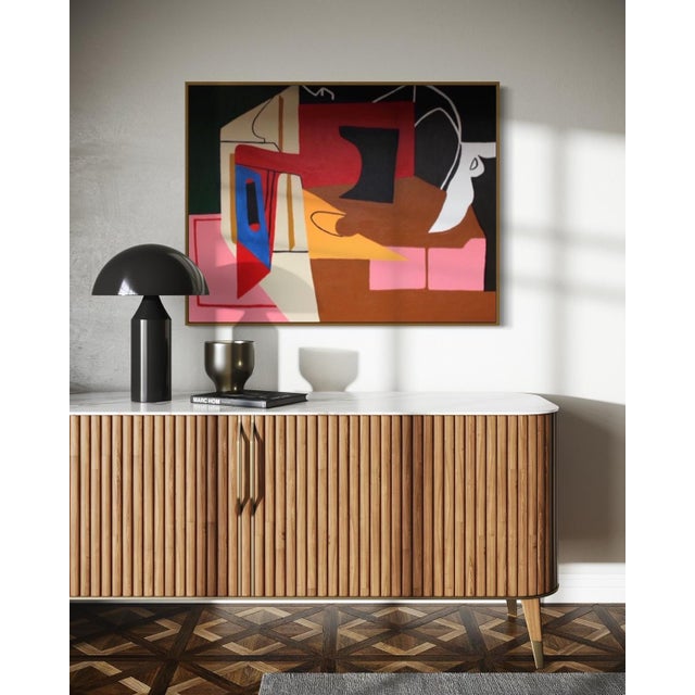 Bodasca, Abstract Geometric Forms No. 7, 2026, Acrylic on Canvas For Sale - Image 6 of 12