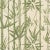 SAMPLE - Schumacher Les Bambous Sisal Wallpaper In Green For Sale