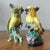 Vintage Regency Glazed Ceramic Birds - Set of 2 For Sale - Image 4 of 6
