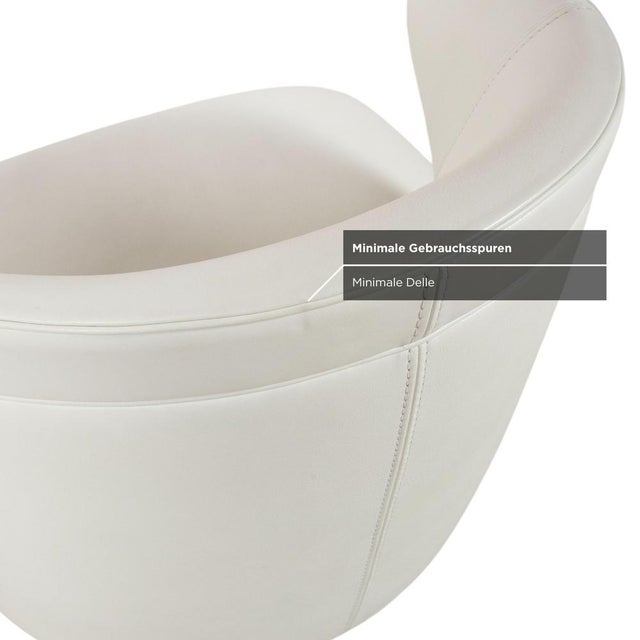 Animal Skin Etienne Leather Chair from Baxter For Sale - Image 7 of 13