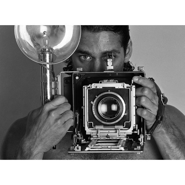 Christian - Signed limited edition archival pigment print, 1984 - Edition of 5 This image was captured on film. The...