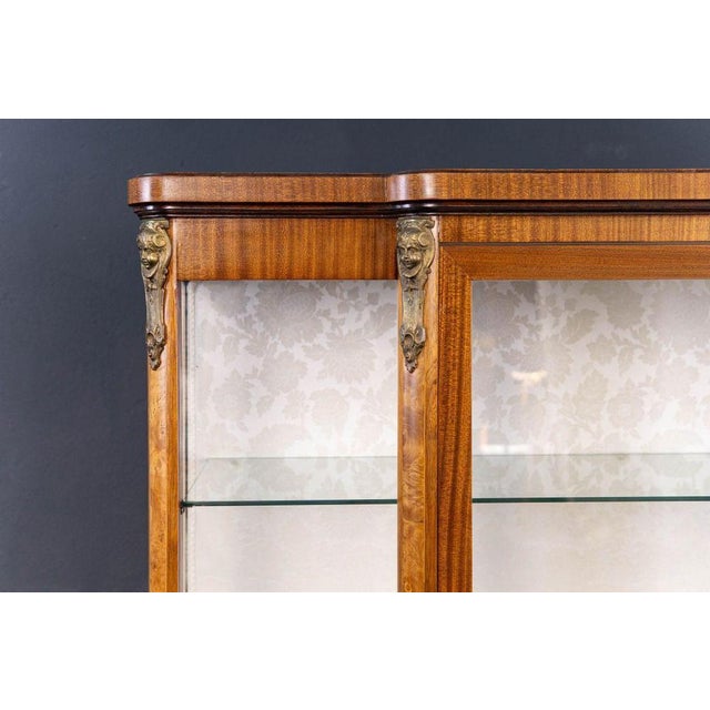 Mid-Century Baroque Style Showcase Cupboard For Sale - Image 14 of 16