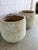 Ceramic Pair of Large 20th Century Pitted Limestone-Finish Terra Cotta Planters For Sale - Image 7 of 14