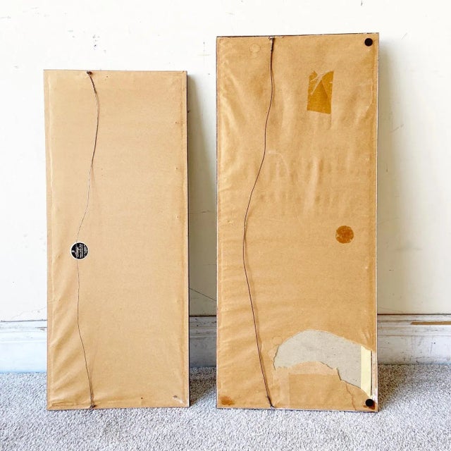 Chinese Paper Cut Framed 3 Piece Art Work - a Pair For Sale - Image 4 of 8