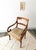 Biedermeier Armchair in Oak and Cherry, 1830s For Sale - Image 10 of 15