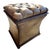 English Leather Upholstered Victorian Ottoman With Storage For Sale - Image 4 of 11