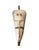 Superb vintage Fang mask carved from a single piece of heavy wood, featuring an elongated heart-shaped face rendered in...