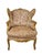 Louis XV Style Golden Wood Lounge Chair For Sale - Image 16 of 16