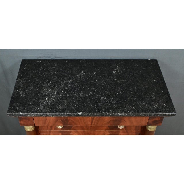 Small Chiffonnière Chest of Drawers in Mahogany For Sale - Image 4 of 18