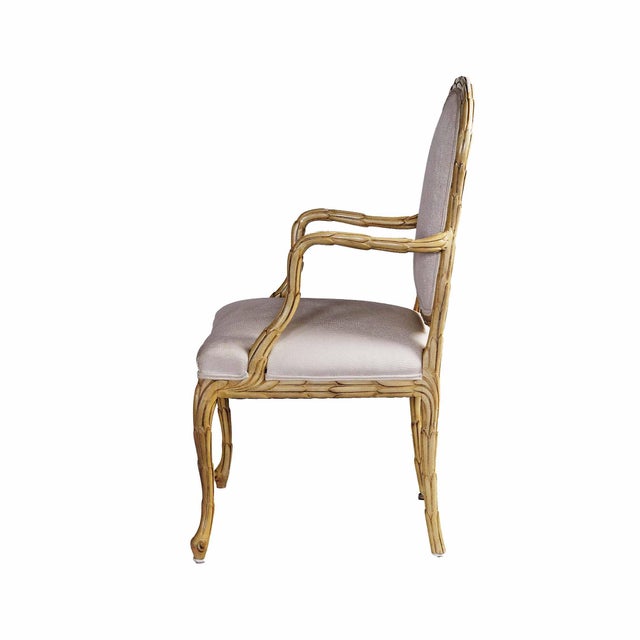 Century Furniture Vintage Armchairs Louis XV Style - A Pair For Sale - Image 4 of 6