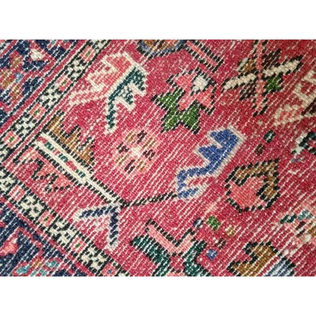 1970s Vintage Heriz Runner For Sale - Image 5 of 7