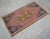 Rose 1970s Small Rug, Entryway Rug, Bath Mat, Kitchen Decor, Turkish Rug, Doormat 1'11" X 3'7" For Sale - Image 8 of 11