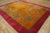 1920s Chinese Art Deco Carpet ( 8'8'' x 11'4'' - 265 x 345 ). Floral design with burnt orange field & fuchsia color...